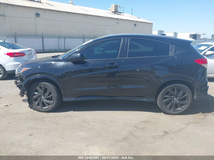 2022 Honda Hr-V 2Wd Sport VIN: 3CZRU5H11NM702395 Lot: 39453381