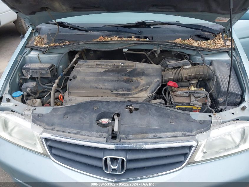 2003 Honda Odyssey Ex-L VIN: 5FNRL18943B089228 Lot: 39453382