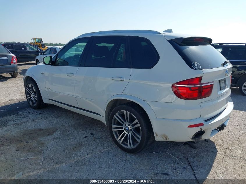 2013 BMW X5 xDrive50I VIN: 5UXZV8C53DL899339 Lot: 39453383