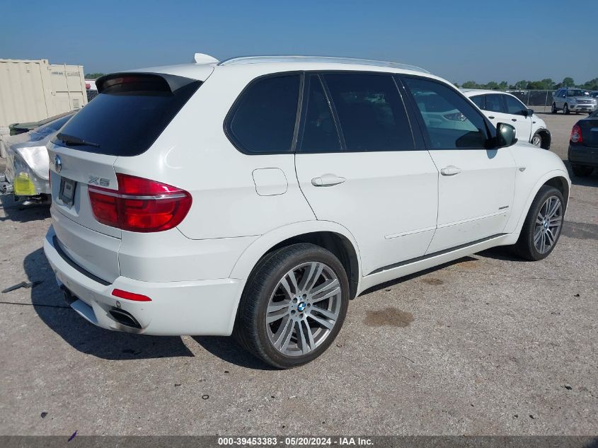 2013 BMW X5 xDrive50I VIN: 5UXZV8C53DL899339 Lot: 39453383