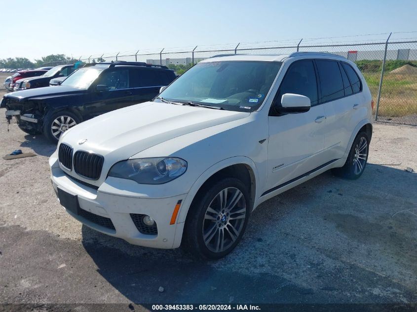 2013 BMW X5 xDrive50I VIN: 5UXZV8C53DL899339 Lot: 39453383