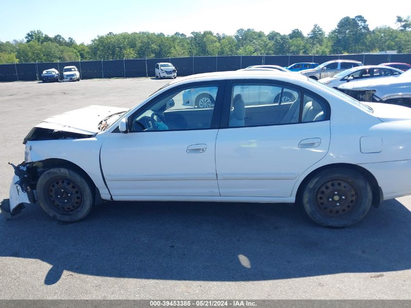 2004 Hyundai Elantra Gls/Gt VIN: KMHDN46D04U893558 Lot: 39453385