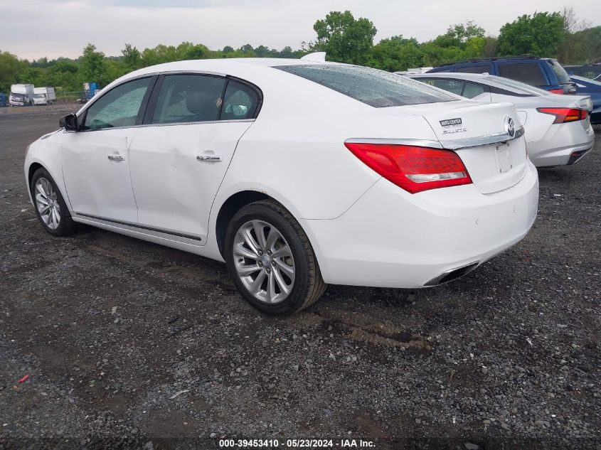 2016 Buick Lacrosse Leather VIN: 1G4GB5G3XGF113771 Lot: 39453410