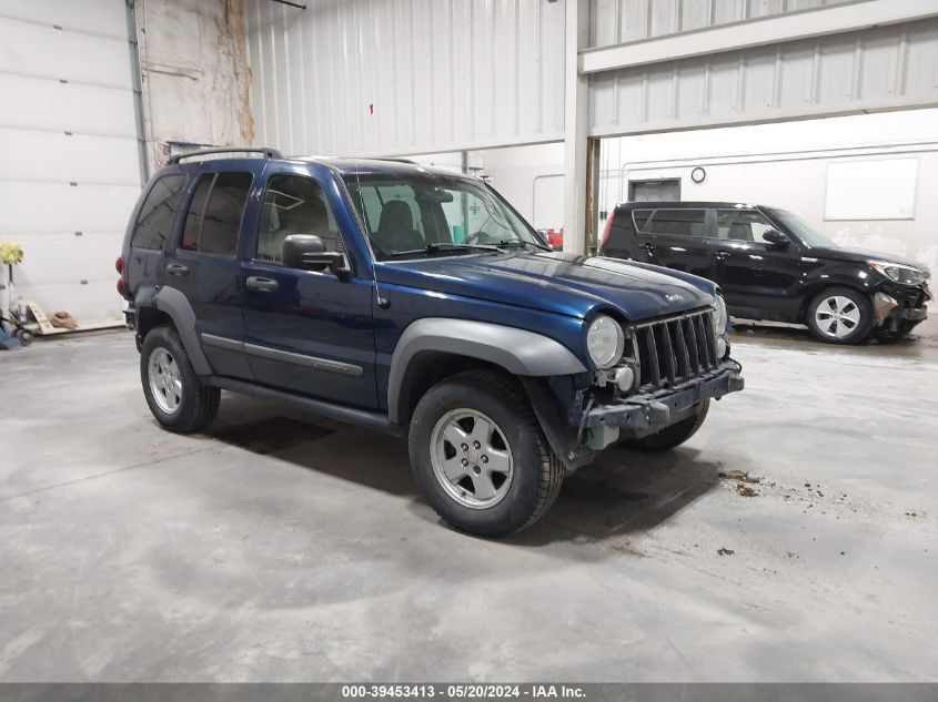 2005 Jeep Liberty Sport VIN: 1J4GL48K25W639840 Lot: 39453413