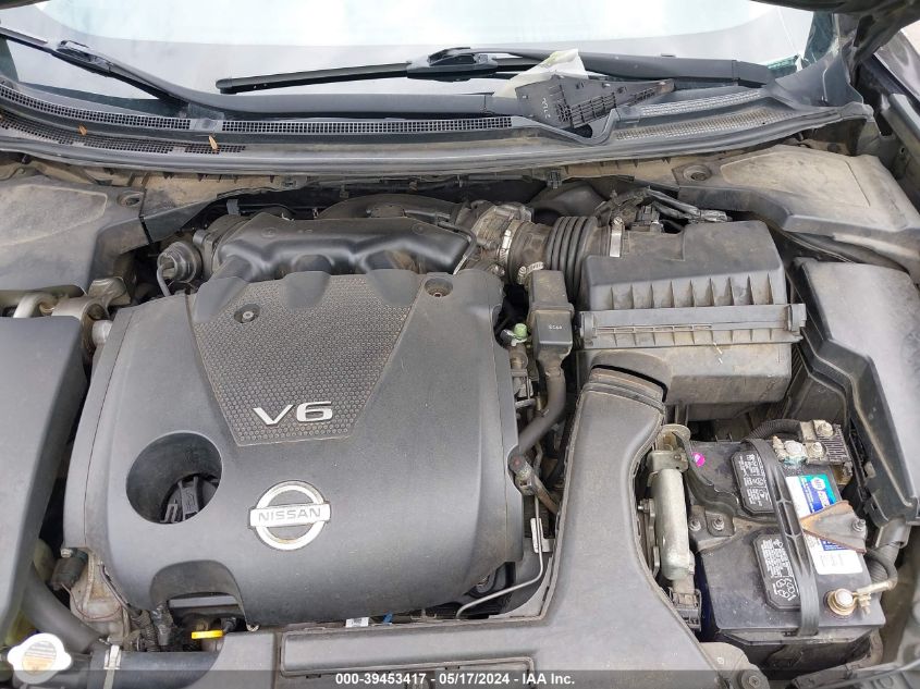 2010 Nissan Maxima 3.5 Sv VIN: 1N4AA5AP8AC823601 Lot: 39453417