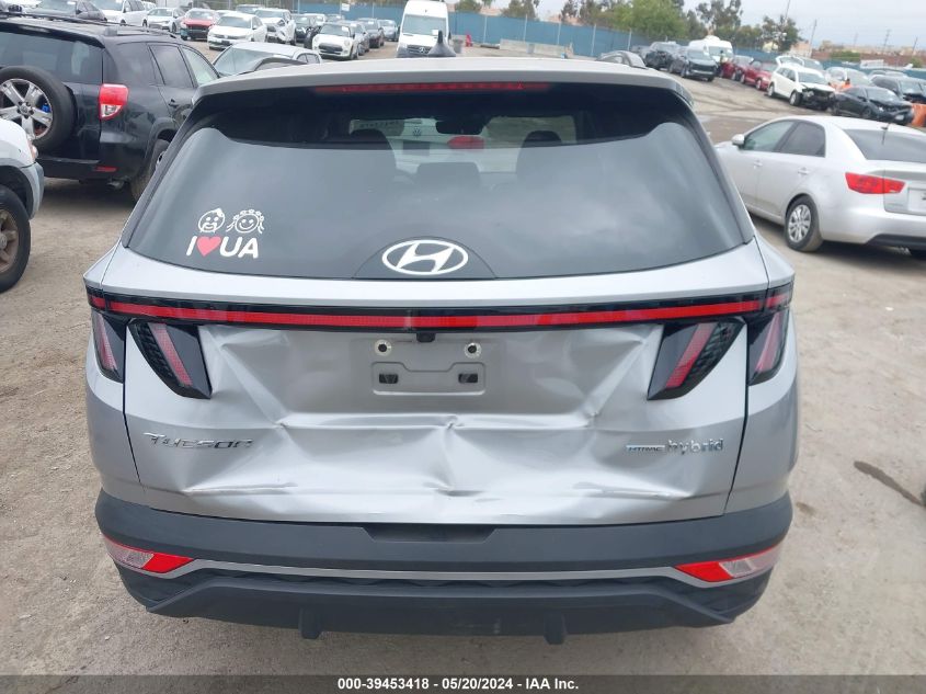 2022 Hyundai Tucson Hybrid Sel Convenience VIN: KM8JFCA11NU025206 Lot: 39453418