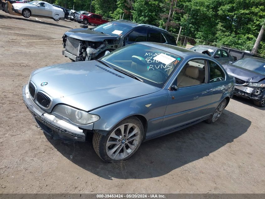 2006 BMW 330Ci VIN: WBABD53486PL18101 Lot: 39453424