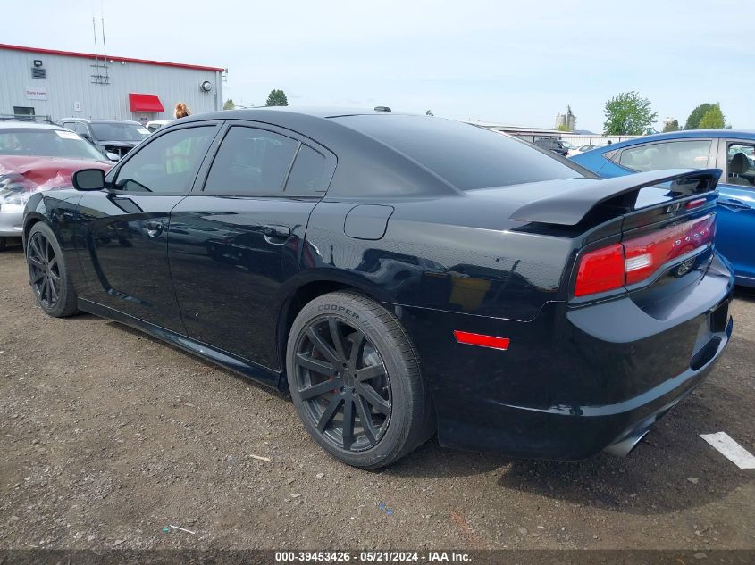 2012 Dodge Charger Srt-8 VIN: 2C3CDXEJ2CH201883 Lot: 39453426