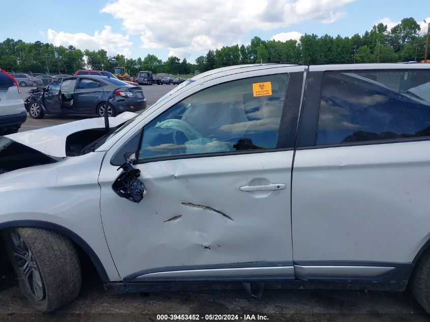 2017 Mitsubishi Outlander Es VIN: JA4AD2A33HZ066895 Lot: 39453452