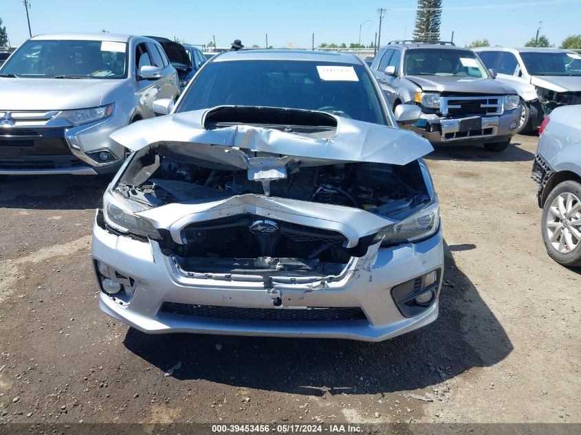 2016 Subaru Wrx Limited VIN: JF1VA1J62G8804233 Lot: 39453456