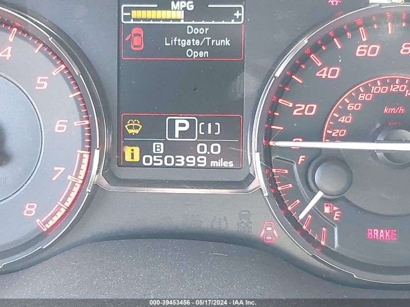 2016 Subaru Wrx Limited VIN: JF1VA1J62G8804233 Lot: 39453456