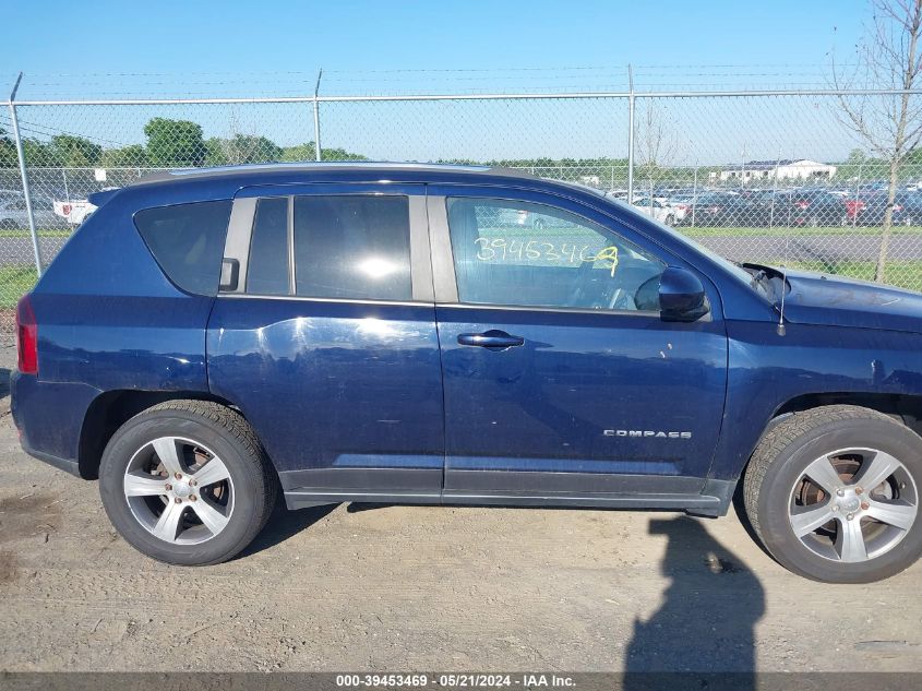 2017 Jeep Compass Latitude VIN: 1C4NJDEB9HD107976 Lot: 39453469