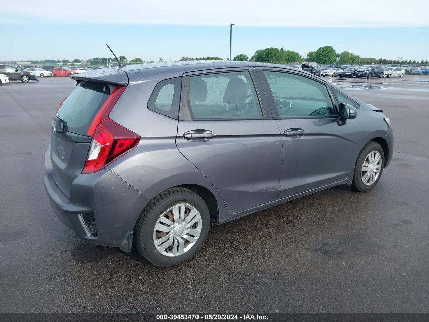 2016 Honda Fit Lx VIN: 3HGGK5H58GM704641 Lot: 39453470