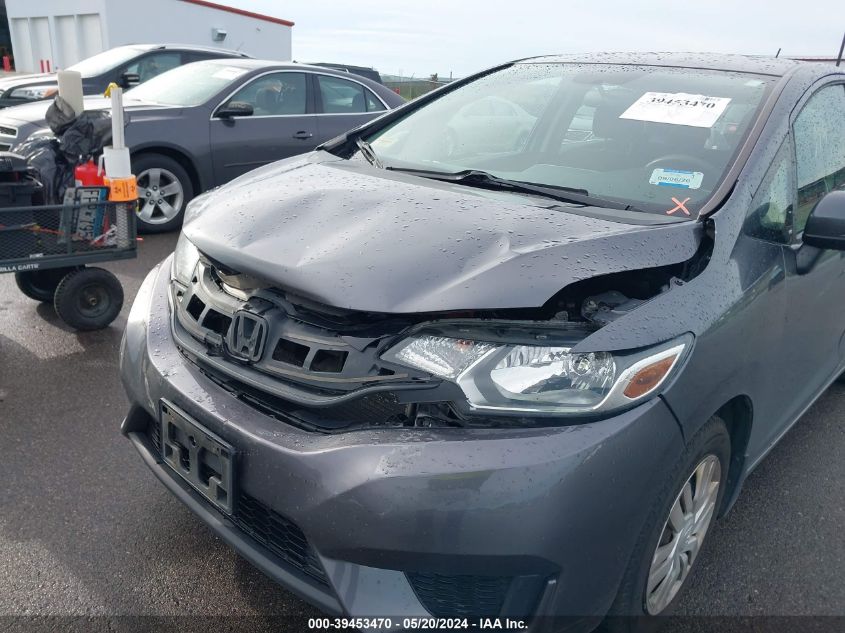 2016 Honda Fit Lx VIN: 3HGGK5H58GM704641 Lot: 39453470