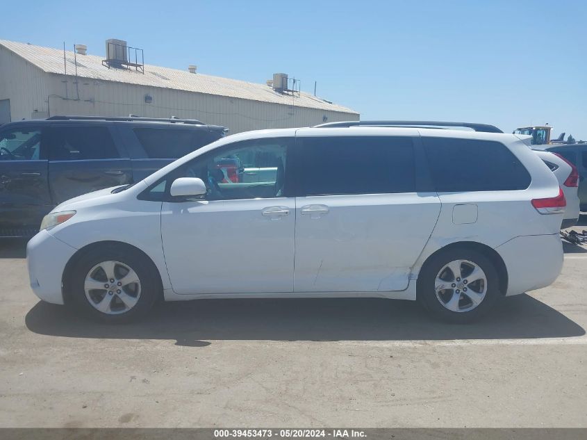 2014 Toyota Sienna Le V6 8 Passenger VIN: 5TDKK3DC5ES481294 Lot: 39453473