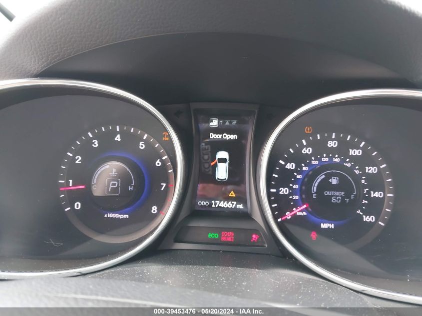 2013 Hyundai Santa Fe Sport 2.0T VIN: 5XYZUDLA7DG109031 Lot: 39453476