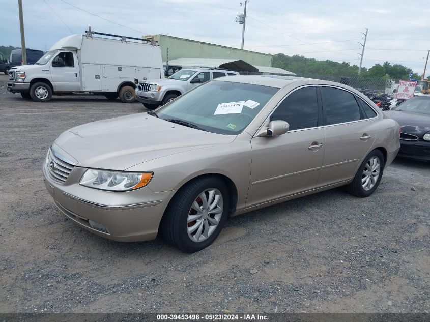 2008 Hyundai Azera Limited VIN: KMHFC46F38A263038 Lot: 39453498