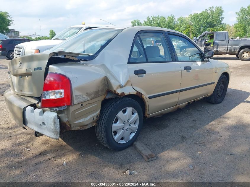 2002 Mazda Protege Dx/Es/Lx VIN: JM1BJ225220637209 Lot: 39453501