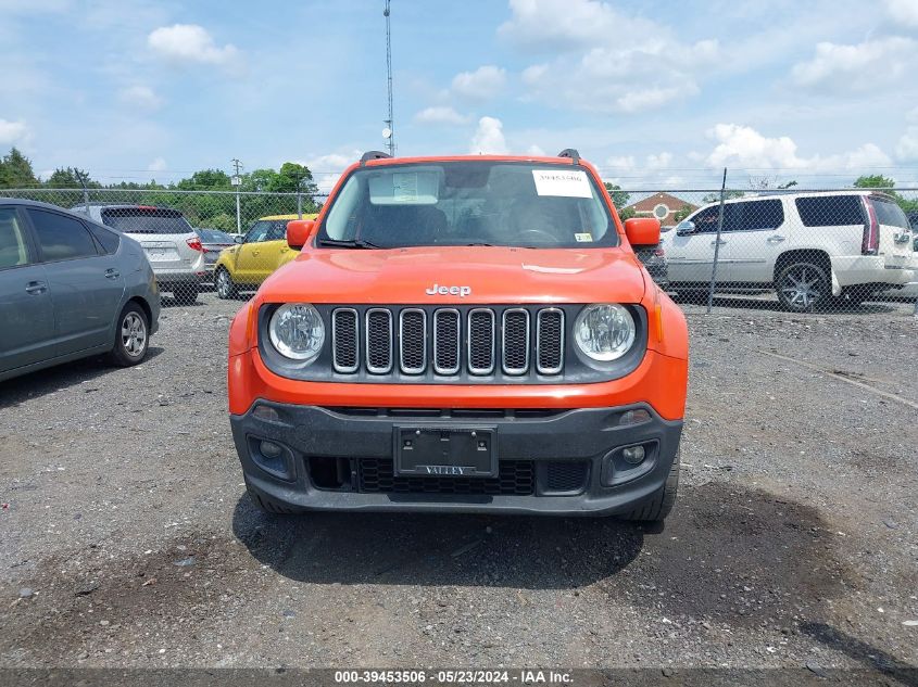 2017 Jeep Renegade Latitude 4X4 VIN: ZACCJBBB1HPG02271 Lot: 39453506