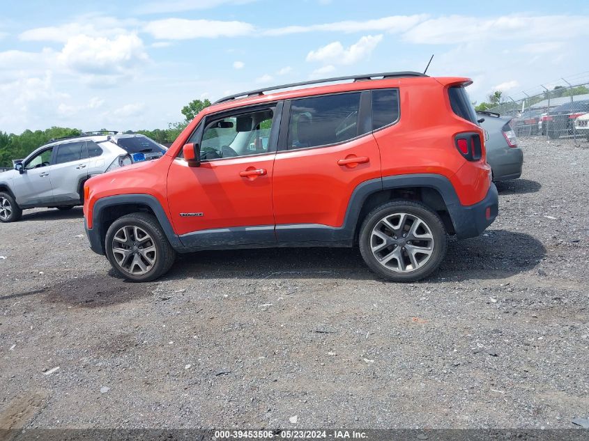 2017 Jeep Renegade Latitude 4X4 VIN: ZACCJBBB1HPG02271 Lot: 39453506