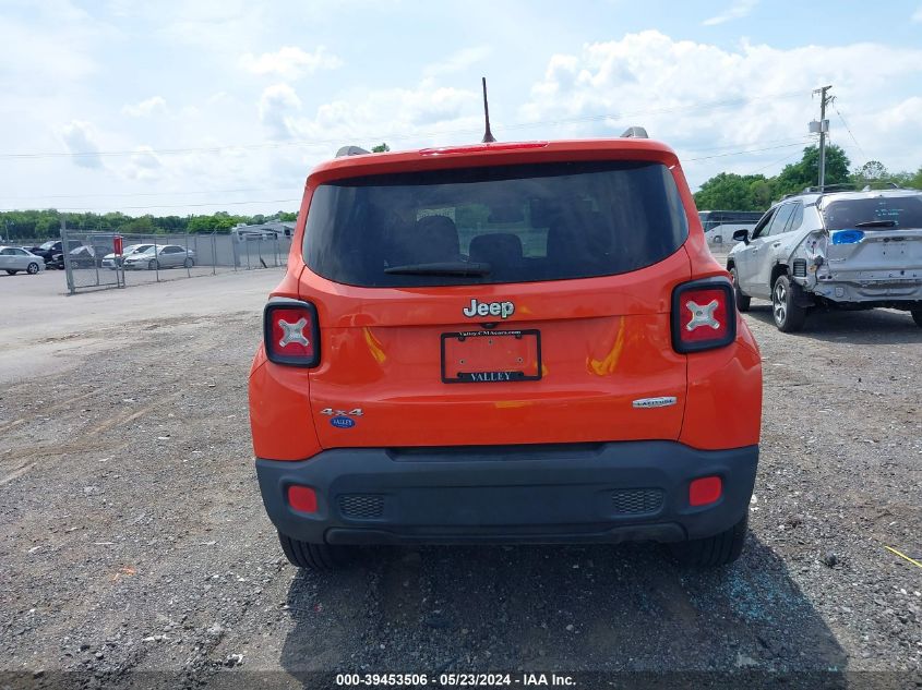 2017 Jeep Renegade Latitude 4X4 VIN: ZACCJBBB1HPG02271 Lot: 39453506