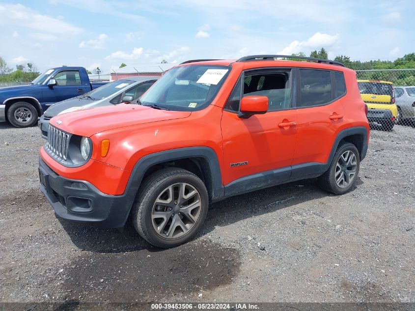 2017 Jeep Renegade Latitude 4X4 VIN: ZACCJBBB1HPG02271 Lot: 39453506