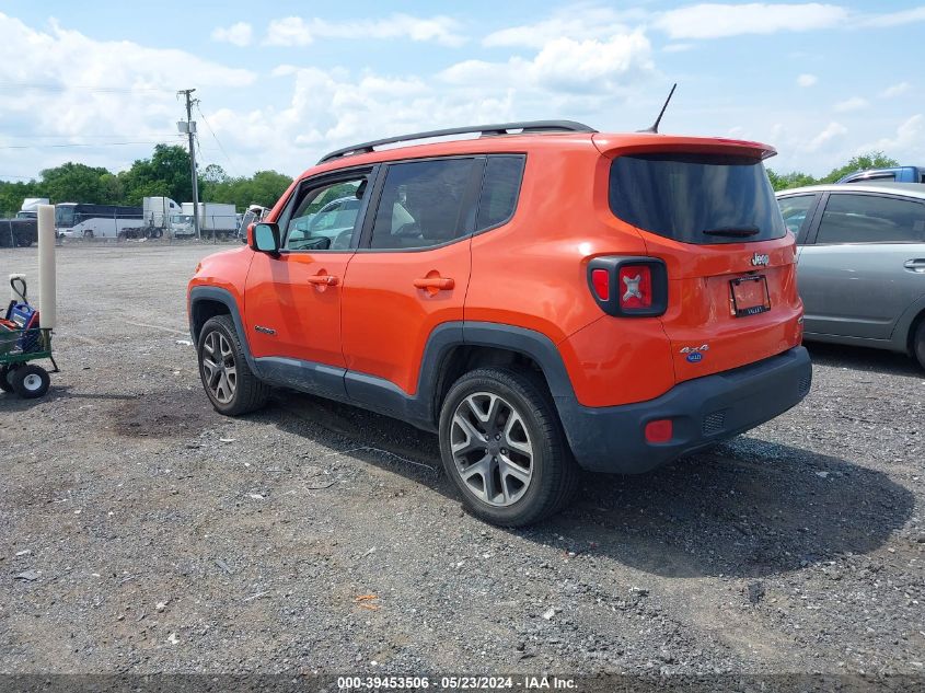 2017 Jeep Renegade Latitude 4X4 VIN: ZACCJBBB1HPG02271 Lot: 39453506