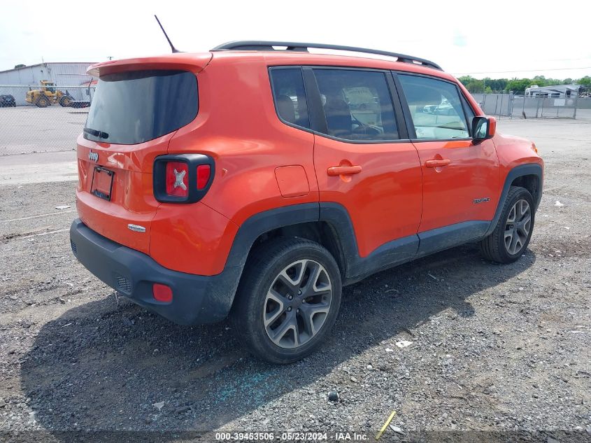 2017 Jeep Renegade Latitude 4X4 VIN: ZACCJBBB1HPG02271 Lot: 39453506