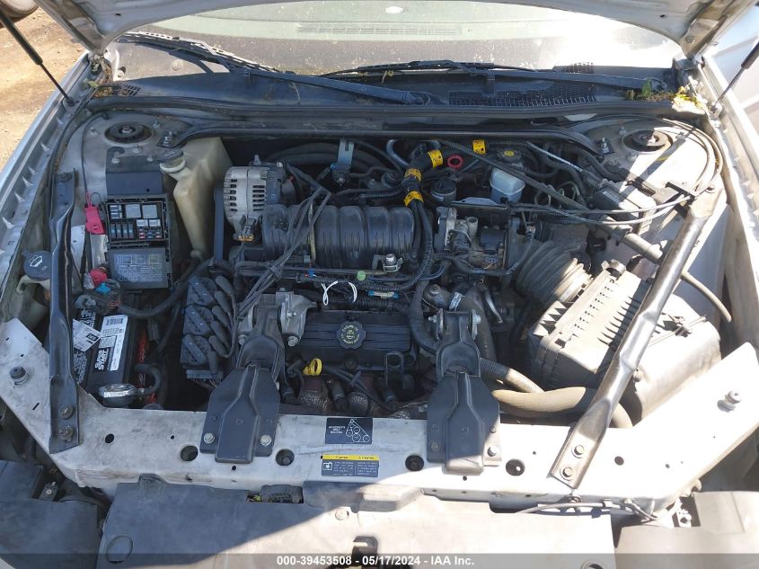 2002 Chevrolet Monte Carlo Ss VIN: 2G1WX15K929241840 Lot: 39453508