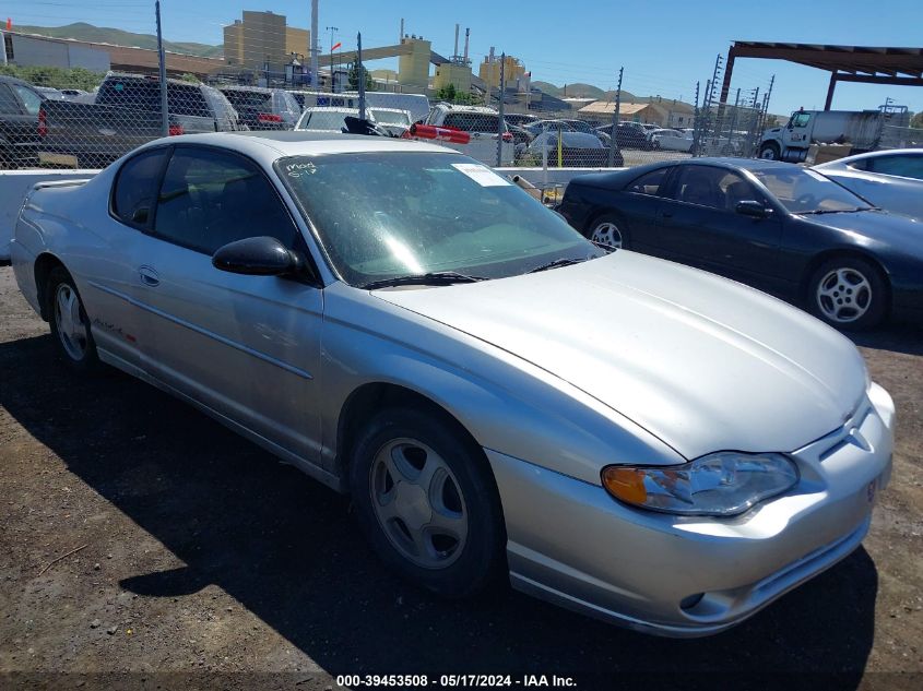 2002 Chevrolet Monte Carlo Ss VIN: 2G1WX15K929241840 Lot: 39453508