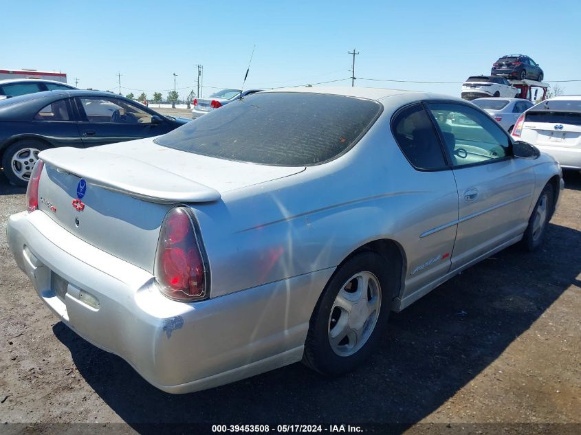 2002 Chevrolet Monte Carlo Ss VIN: 2G1WX15K929241840 Lot: 39453508