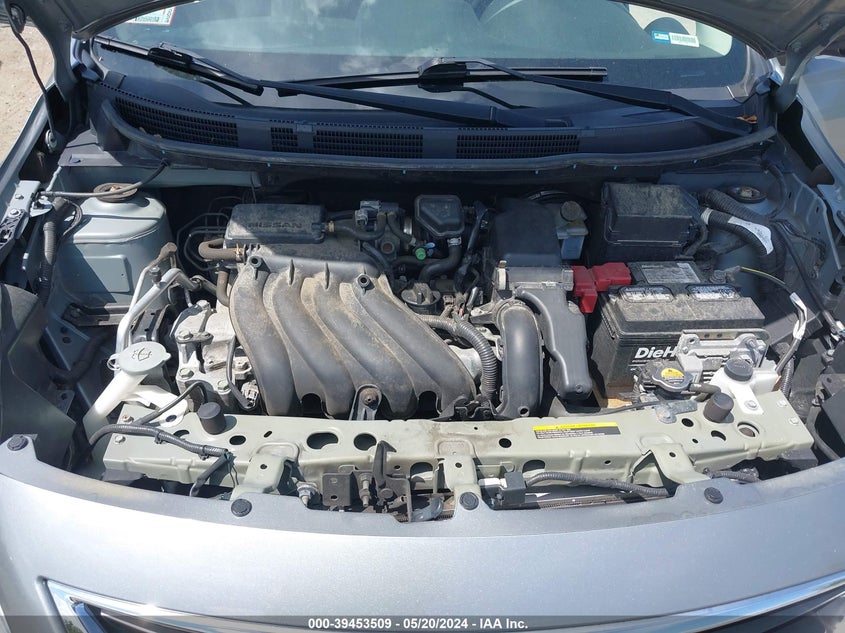 2012 Nissan Versa 1.6 Sv VIN: 3N1CN7AP4CL887843 Lot: 39453509