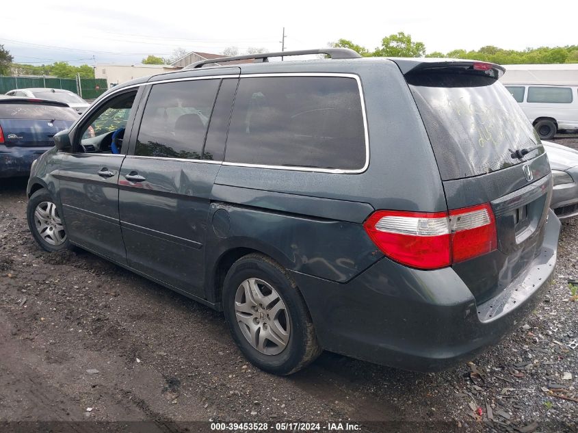 2005 Honda Odyssey Ex-L VIN: 5FNRL38775B055040 Lot: 39453528