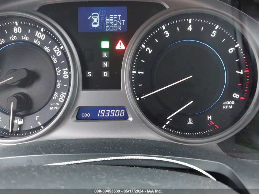 2009 Lexus Is 250 VIN: JTHBK262495091215 Lot: 39453539