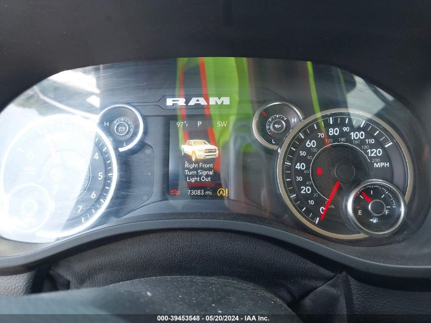 2020 Ram 1500 Big Horn 4X4 5'7 Box VIN: 1C6RRFFG4LN317265 Lot: 39453548