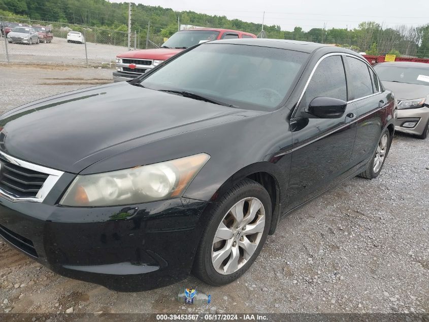 2009 Honda Accord 2.4 Ex VIN: 1HGCP267X9A006454 Lot: 39453567