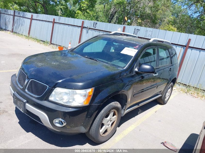 2008 Pontiac Torrent VIN: 2CKDL33F986022911 Lot: 39453570