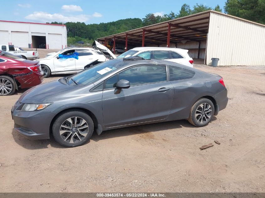 2013 Honda Civic Ex VIN: 2HGFG3B8XDH511793 Lot: 39453574