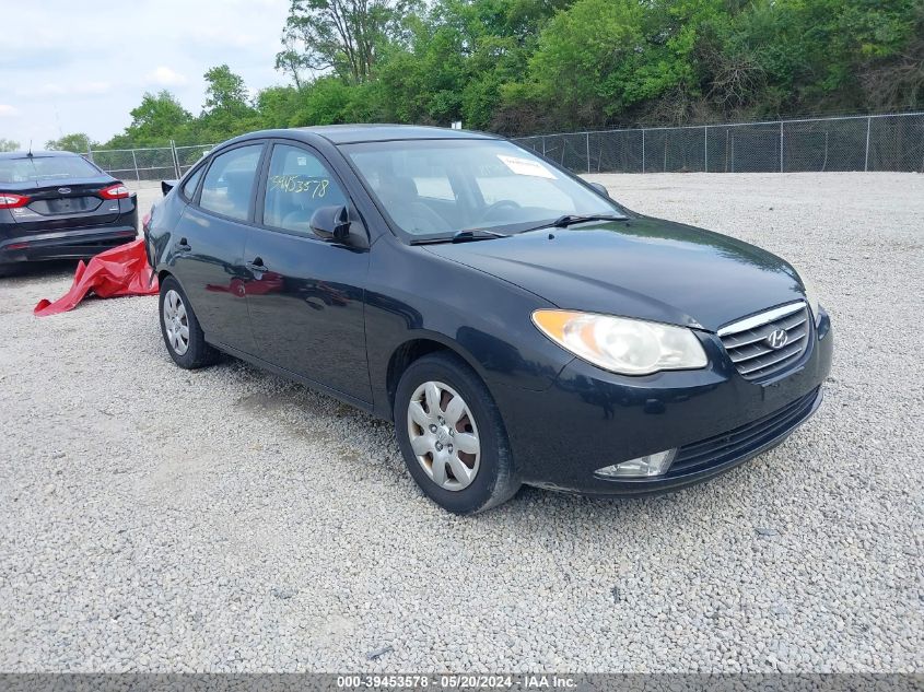 2009 Hyundai Elantra Gls VIN: KMHDU46D79U607103 Lot: 39453578