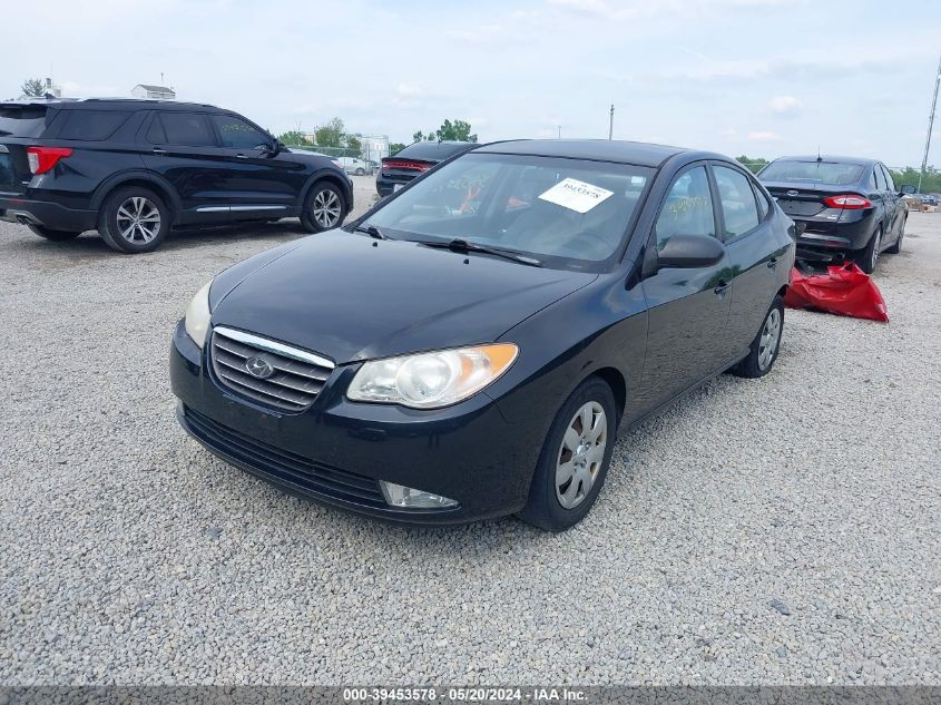 2009 Hyundai Elantra Gls VIN: KMHDU46D79U607103 Lot: 39453578