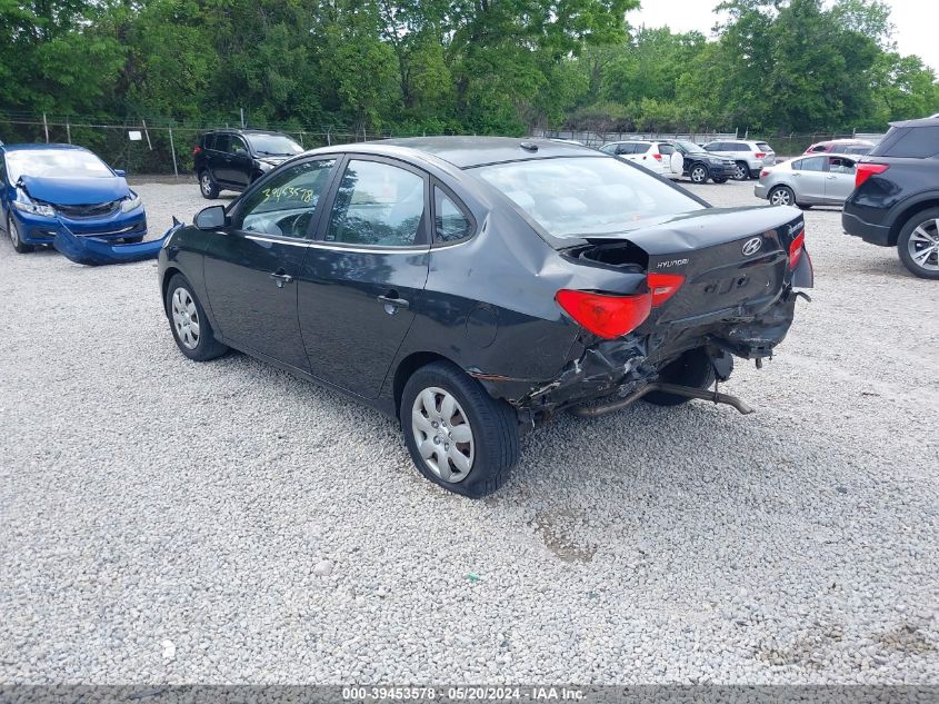 2009 Hyundai Elantra Gls VIN: KMHDU46D79U607103 Lot: 39453578