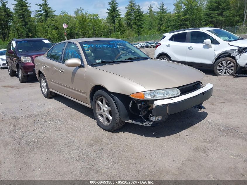 2002 Oldsmobile Alero Gls VIN: 1G3NF52E62C218519 Lot: 39453583