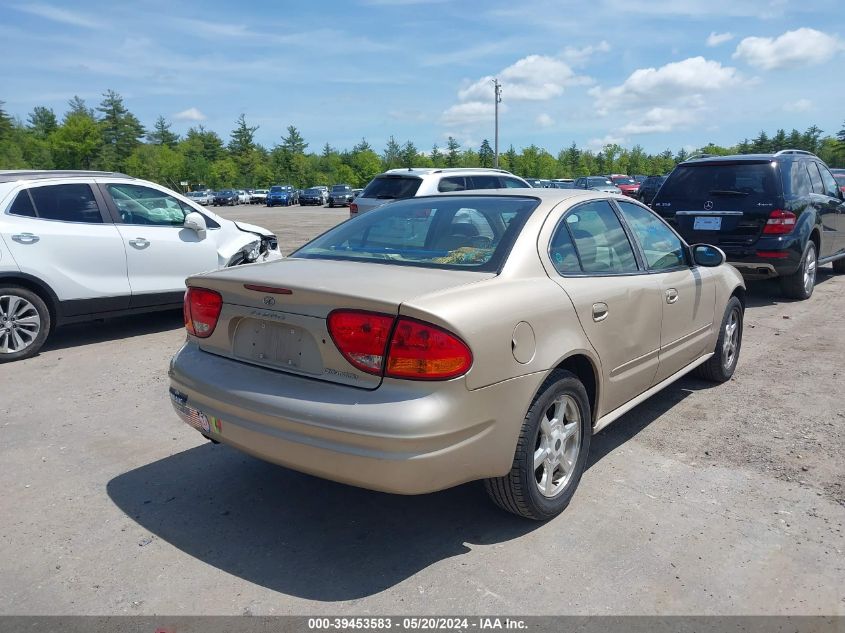 2002 Oldsmobile Alero Gls VIN: 1G3NF52E62C218519 Lot: 39453583