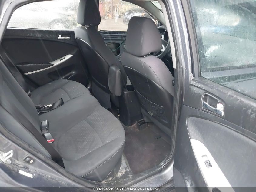 2012 Hyundai Accent Se VIN: KMHCU5AE9CU004873 Lot: 39453584