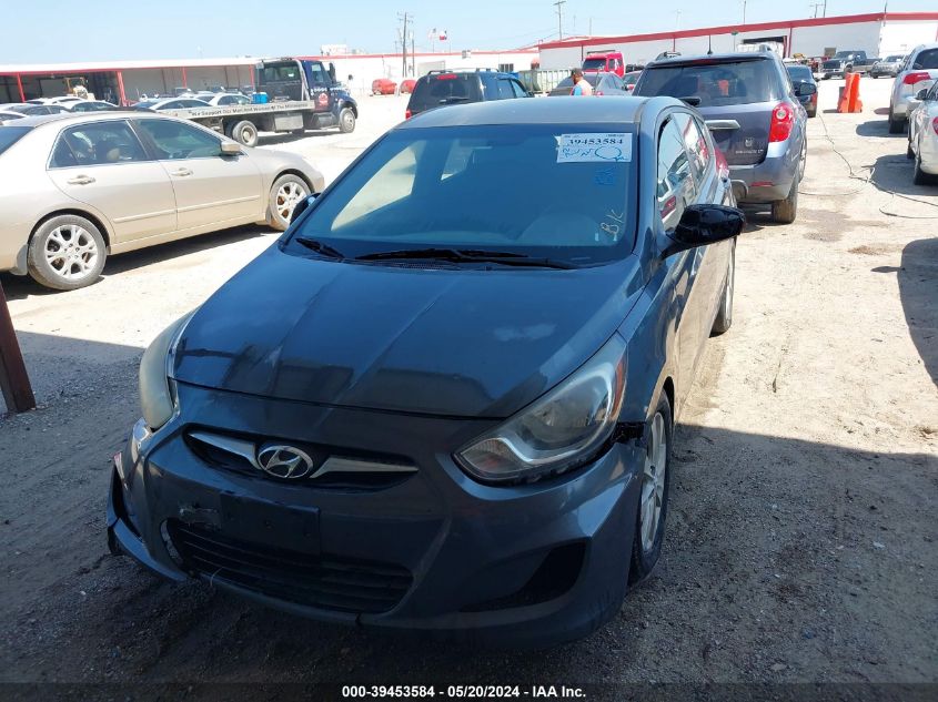 2012 Hyundai Accent Se VIN: KMHCU5AE9CU004873 Lot: 39453584