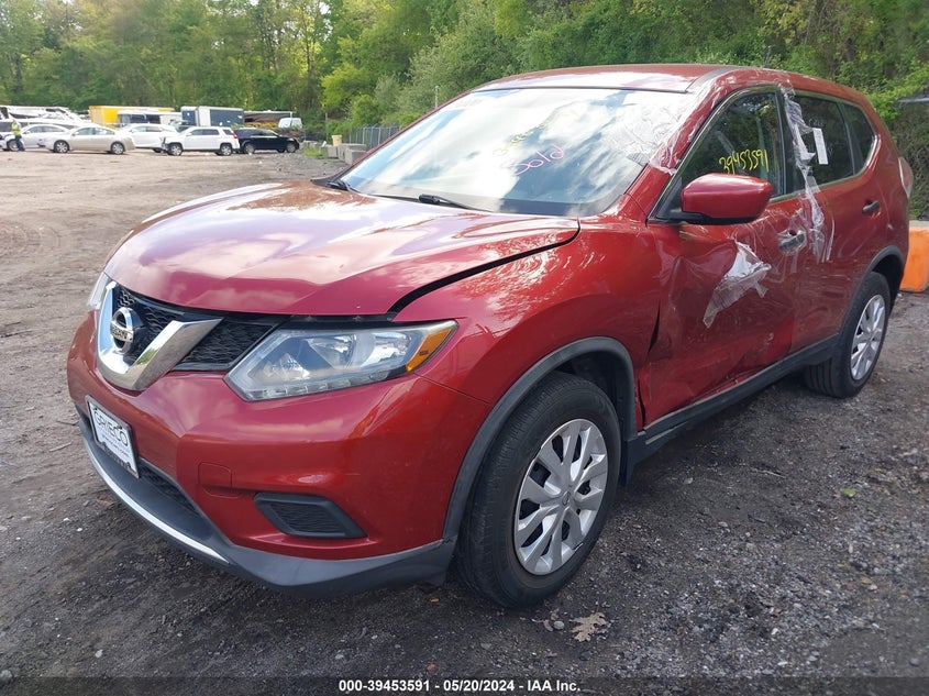 2016 NISSAN ROGUE S - KNMAT2MV2GP664508