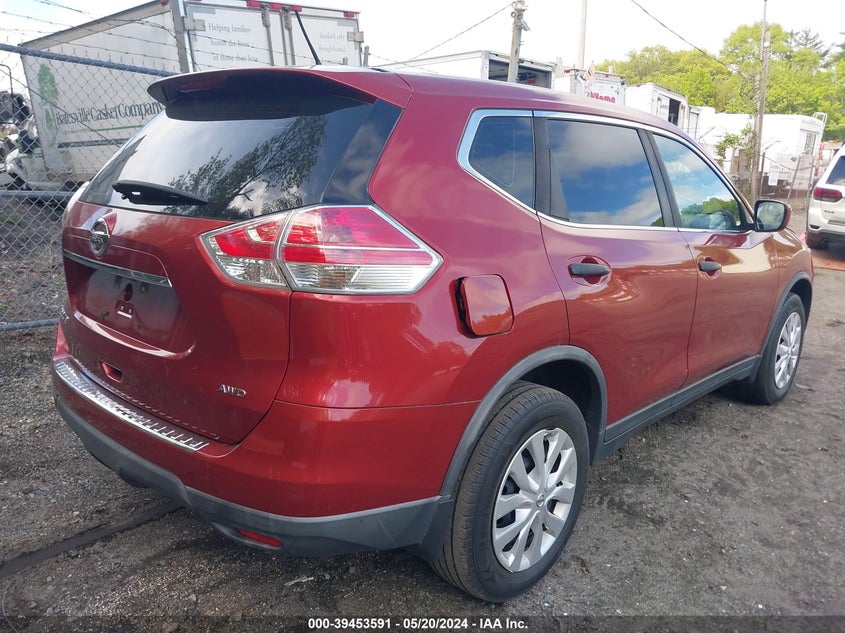 2016 NISSAN ROGUE S - KNMAT2MV2GP664508