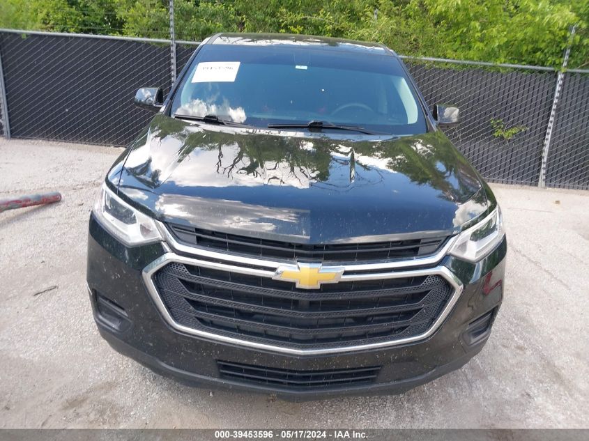 2019 Chevrolet Traverse Ls VIN: 1GNERFKWXKJ198719 Lot: 39453596