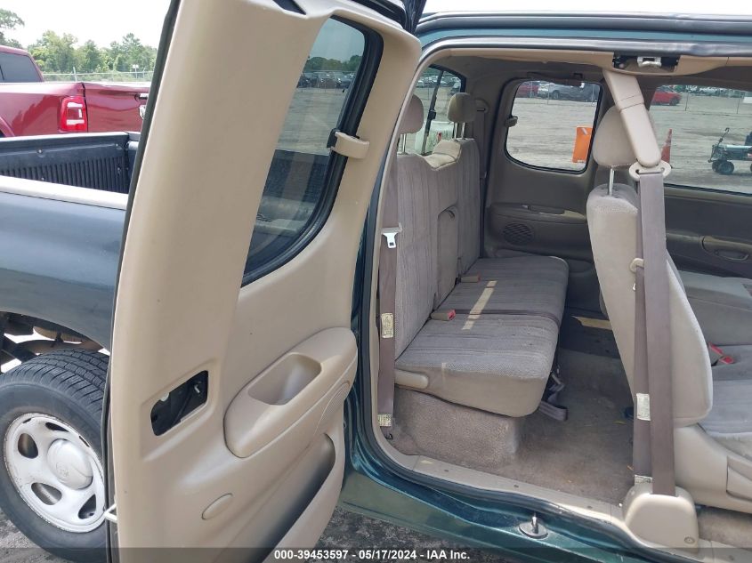 2000 Toyota Tundra Sr5 V8 VIN: 5TBRT3412YS009335 Lot: 39453597