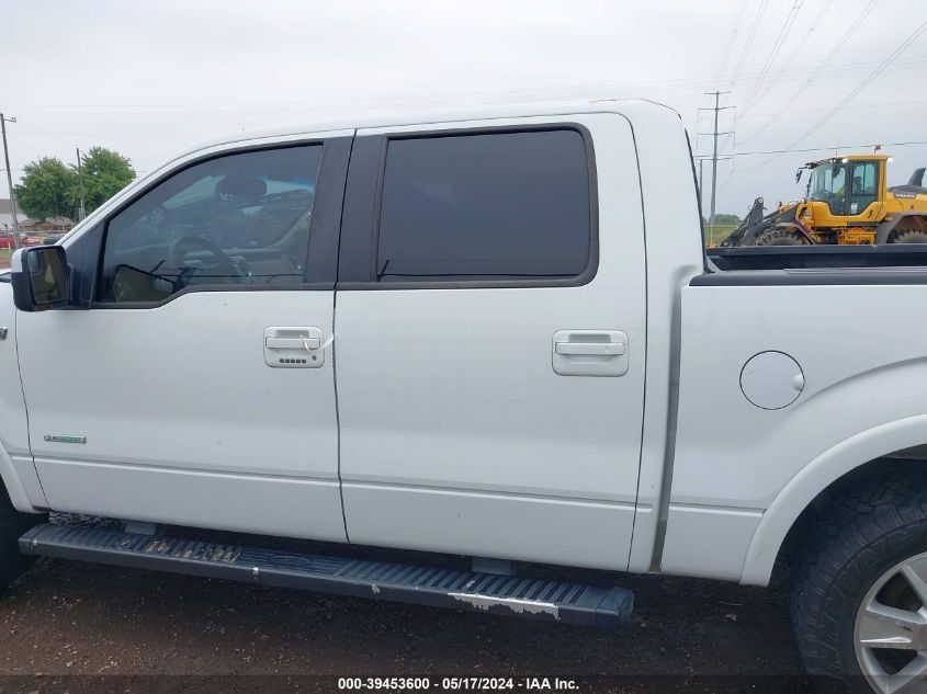 2011 Ford F-150 Lariat VIN: 1FTFW1CT0BFA72823 Lot: 39453600